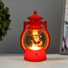 Рождественский фонарь, винтажный портативный светильник на батарейках, украшение для дома, беспламенная электронная лампа-свеча, ночник, товары для вечеринок, подарок
