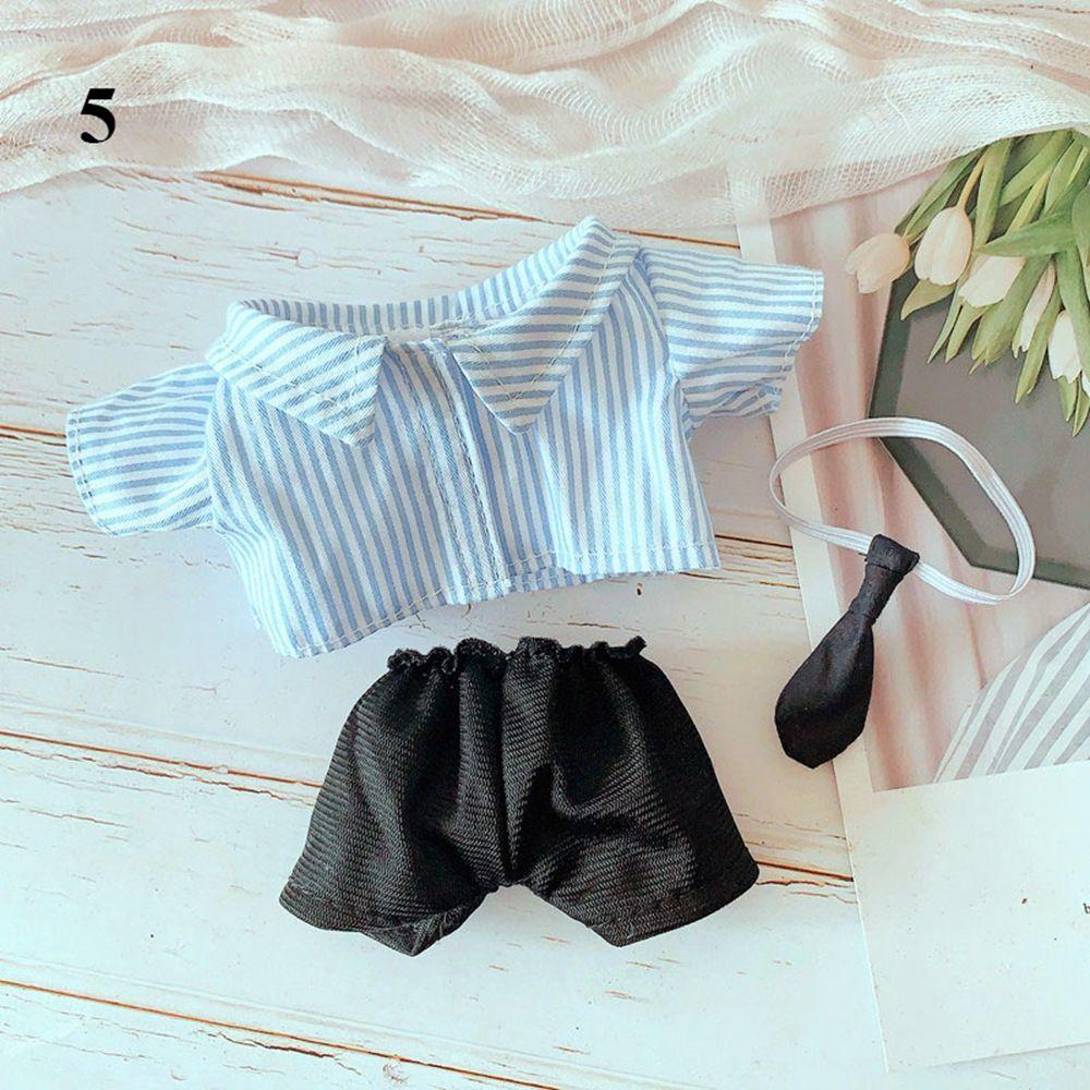 Suit Cotton Stuffed Dolls Toys Accessories Doll Fur Coat Doll Hoodies Doll Shorts 20cm Doll Clothes
