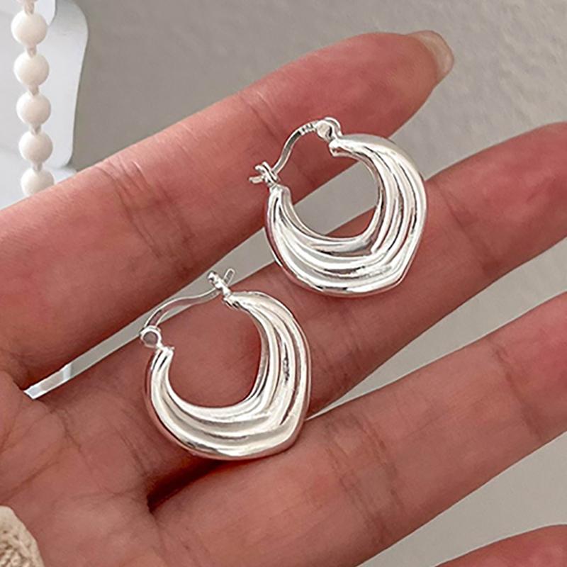 foxanry Необычные геометрические серьги для женщин, новые модные винтажные обручальные ювелирные аксессуары, подарки