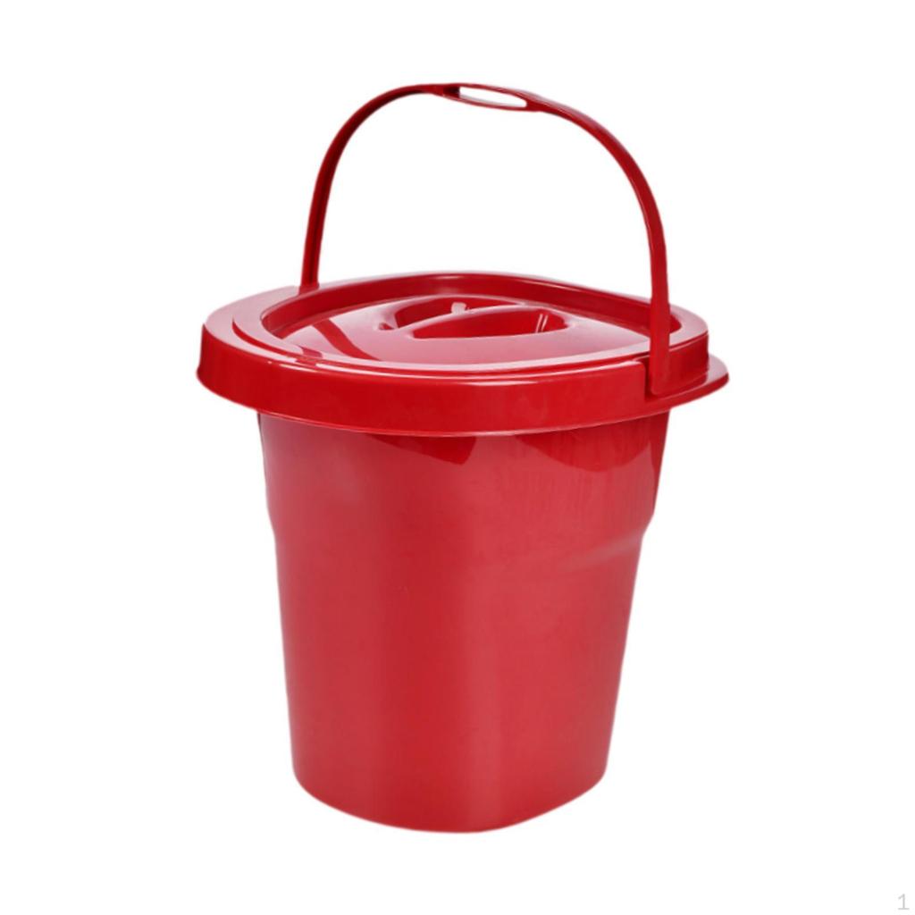 Ночной горшок контейнер для мочи удобный в использовании прочное устойчивое основание комод ведро горшок для помещения