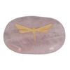 Lightweight Worry Stone Gold Balance Stone Hardwearing Palm Stone  For Stress Relief