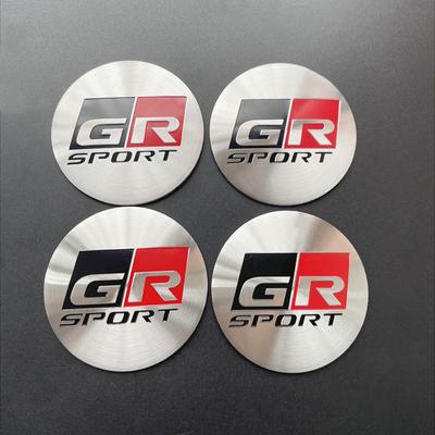 4PCS 56mm Car Badge Wheel Center Cover Stickers Hub Caps Decal For Z1 Yaris Corolla Rav4 CHR Auris Cruiser Prius Voxy Z1