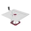 0‑54mm Router Table Lifting Base with Handle Aluminum Alloy Woodworking Flip Board for 64‑65mm Trimming Machine