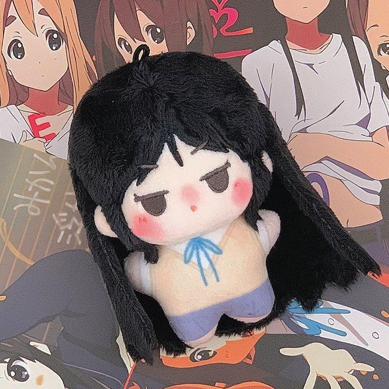 10 СМ Милая Мультяшная Аниме K-ON Плюшевая Игрушка Мягкая Аниме Фигурка Периферийная Плюшевая Кукла Ребенок Девочка Любовник День Рождения Сопровождение Брелок Подарок