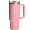 Vacuum Quencher Pro Tour Pink Mesa Stainless Steel Water Bottle with Dishwasher and Warranty Japanese H2.0 0.88L Straw, Safe, (12485-377)