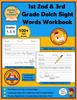 Книга 1st 2nd 3rd Grade Dolch Sight Words Workbook : Over 100 1st 2nd 3rd Grade Dolch Sight Words Handwriting Practice Pages