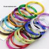 Colored Oxidized Aluminum Wire for DIY Crafts and Handmade Ornaments