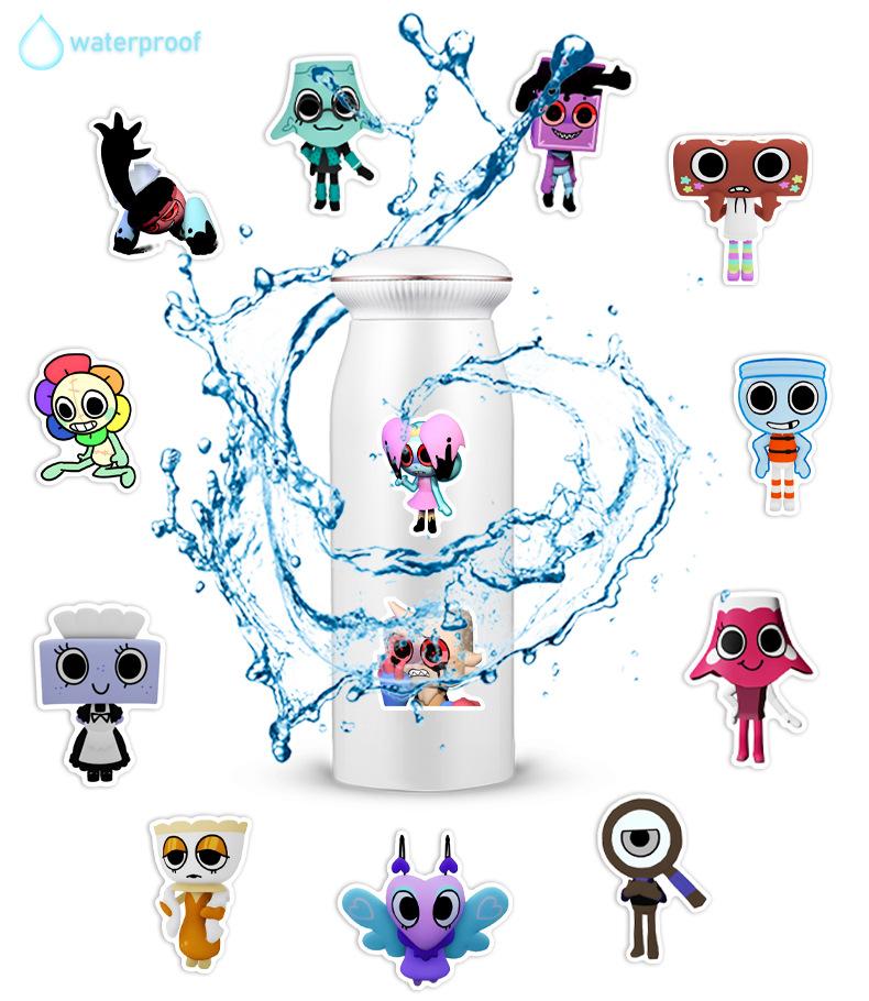 Stickers In The World Of Dandy (Dandy) Roblox Dandy's World Sticker Pack Stickers Set 52 Pcs