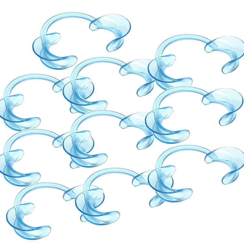 Стоматологическая открывалка для рта C-образная внутриротовая щека, втягиватель для губ, пластиковый расширитель рта