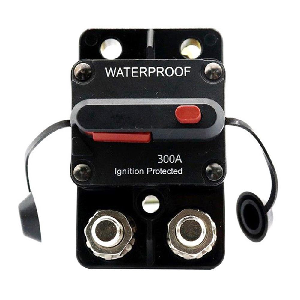 Бренд 30A 40A 50A 60A 70A 80A 100A 120A 150A 200A 250A 300A AMP Автоматический выключатель Предохранитель Сброс 12-48 В постоянного тока Автомобиль Лодка Авто Водонепроницаемый