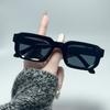 Новые мужские квадратные солнцезащитные очки в тонкой оправе Модные женские летние очки с защитой от УФ Винтажные дизайнерские очки Uv400