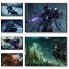 Classic Popular Game World of Warcraft Artwork Posters and Prints Canvas Painting Wall Art Picture Boy Game Room Home Decoration No Frame