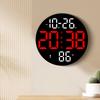Simple Multifunctional Wall Clock Living Room LED Electronic Clock Large Font Clock Fashion Alarm Clock