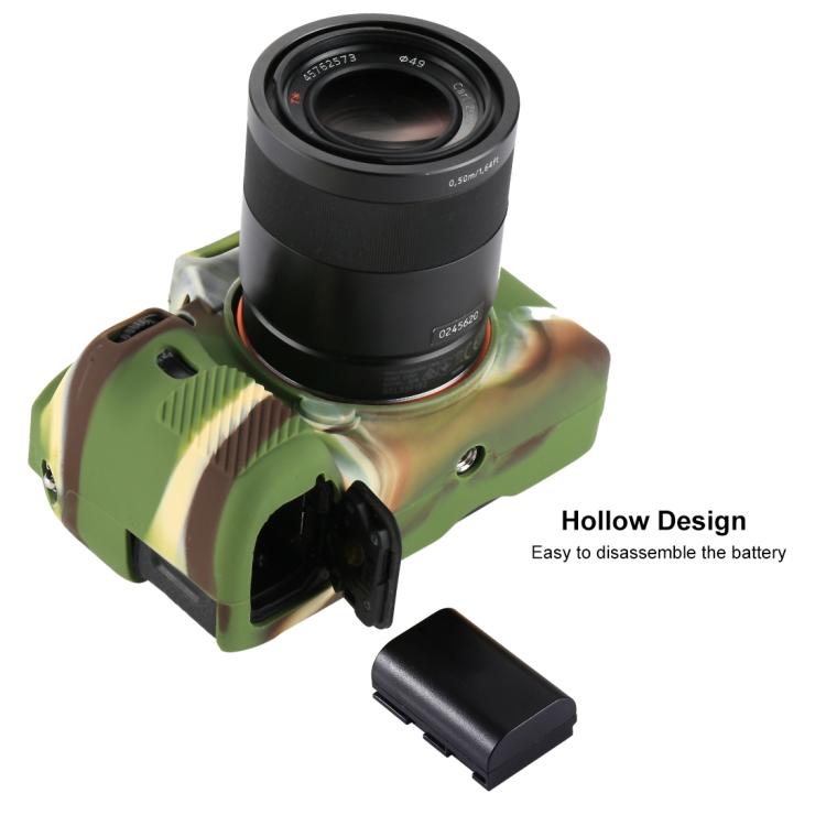 Мягкий силиконовый защитный чехол PULUZ для Sony ILCE-7MII / 7SMII / 7RMII