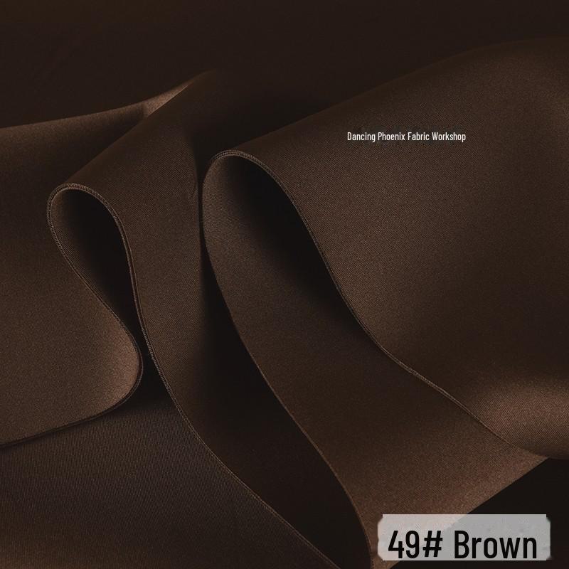 320 г утолщенного шелкового хлопкового трикотажного полотна для эластичного силуэта