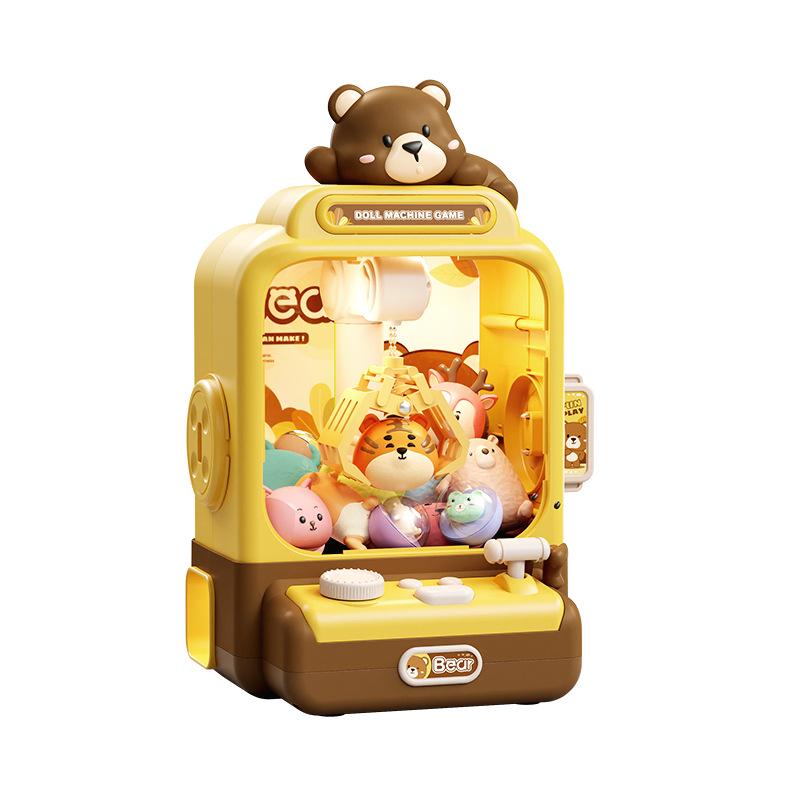 Mini Claw Machine Toy for Kids - Home Use Electric Doll Grabber