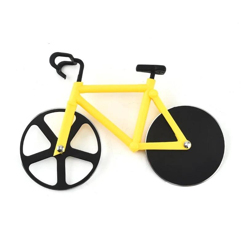 Bicycle-shaped Pizza Cutter Stainless Steel Cutting Wheel Fun Bicycle Pizza Slicer Novelty Kitchen Gadgets