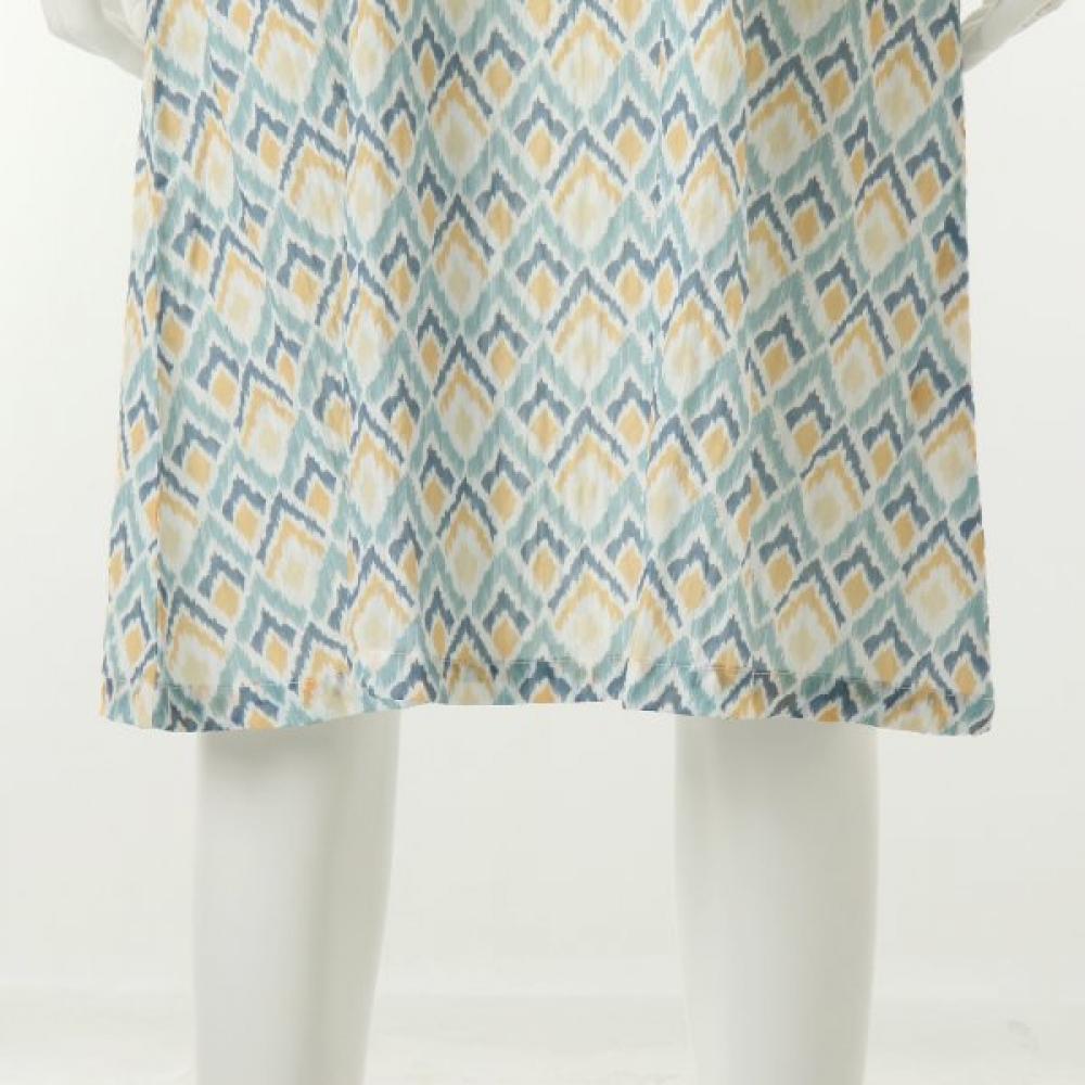 Venus Geometric Print Night Dress Vevs118l