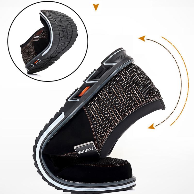 Quality Men Dress Shoes Brand Men's Casual Shoes Lazy Slip On Comfortable Male Flats Fashion Luxury Canva Shoes Erkek Ayakkabı