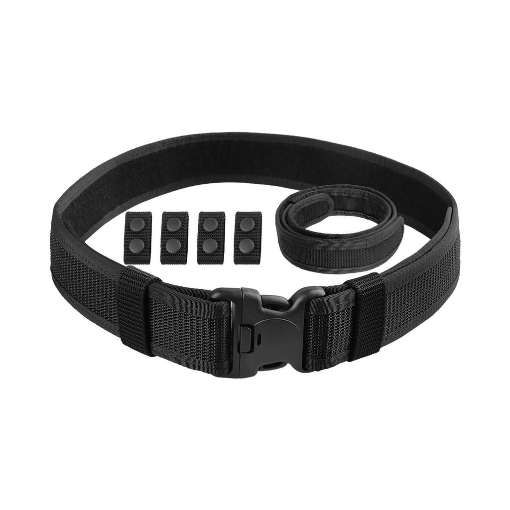 Versatile Outdoor Tactical Belt: Hook & Loop Design for Mountaineering, Camping, Training - Durable Polypropylene Webbing