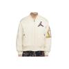 Baseball Collar Button-Down Jacket Men Outerwear Ivory CU1700-110