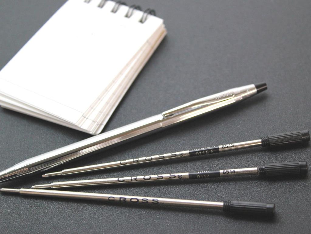 Cross Ballpoint Pen Refill F 8514 Black Set of 6 Regular Imported Goods Oil-based