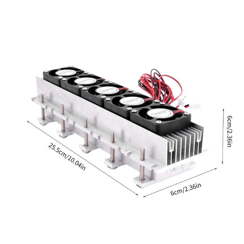 360W 30A DC12V Peltier Coolers Semiconductor Refrigeration Cooling Systems Air Conditioner Temperature Controller