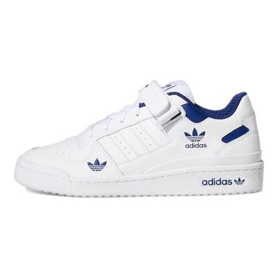Forum Low White Victory Синие кроссовки унисекс Cloud-White H01673