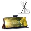 Flip Case for Xiaomi Redmi 13C / Poco C65, Wallet Litchi Leather, Navy Blue