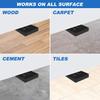 Plastic Shims Furniture Pads Levelers Strong and Durable DIY Rubber Feet Have Extreme Weight