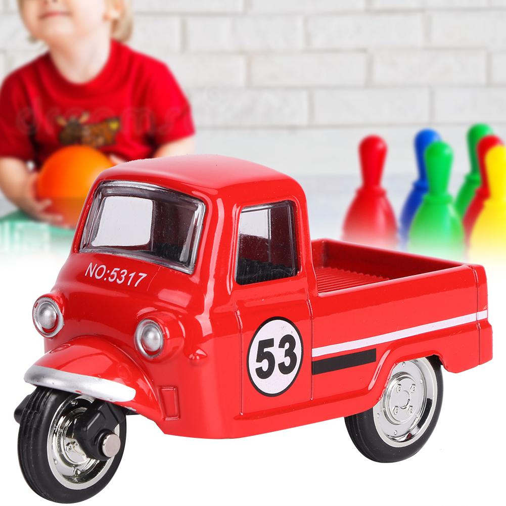 Сплав Трехколесный Велосипед Модель Автомобиля Высокая Симуляция Классический Детский Игрушка Инерционный Транспорт