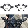 Мотоциклетные зеркала заднего вида XMAX300 Передний фиксированный держатель для телефона Зеркало заднего вида для Yamaha XMAX250 XMAX 300 X-MAX 250 125 400