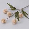 Dandelion Artificial Flowers Wedding Decoration 5 Head Fake Flowers Small Thorn Ball DIY Home Decor Bouquet Valentine's Day Gift