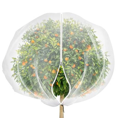 Садовые гаджеты 240x240 см С завязками Защитный чехол-сетка для растений С молнией Регулируемая сетка для защиты растений Принадлежности