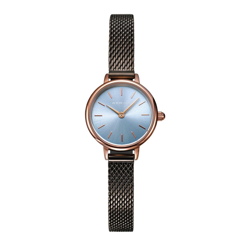 Часы Bering Classic Mini Ледяно-голубой Сапфировое стекло Внутренняя гарантия BERING Женские 11022-368 3-летняя