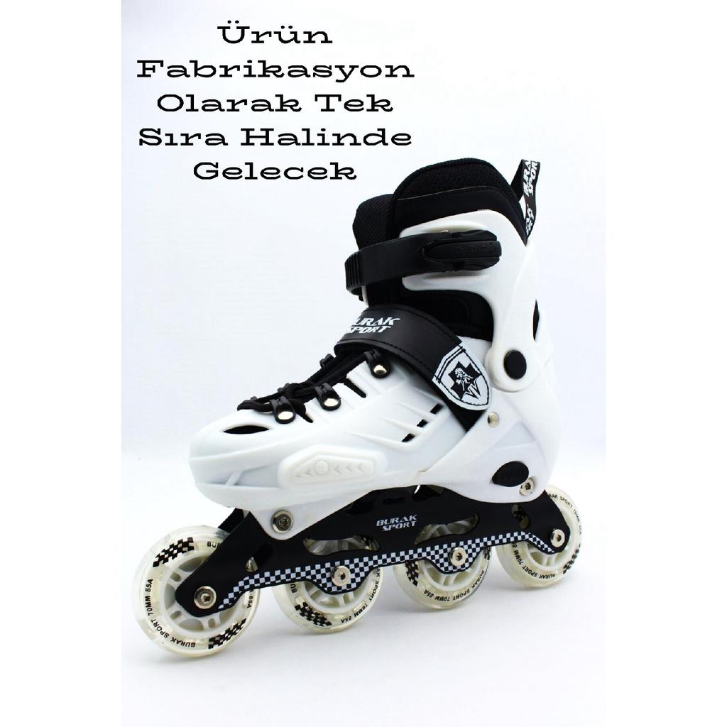 Профессиональные регулируемые коньки для детей и взрослых с силиконовыми колесами и подсветкой