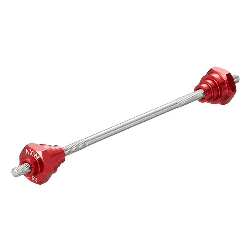 12/15/20mm Bicycle Truing Stand Thru Axle-Adapter Stainless Steel Rod Bicycle Front Wheel Hub Adapter for Wheel Truing Stands