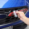 Red Exterior Front Grille Strip Decor Cover Trim Sticker For Subaru WRX -23