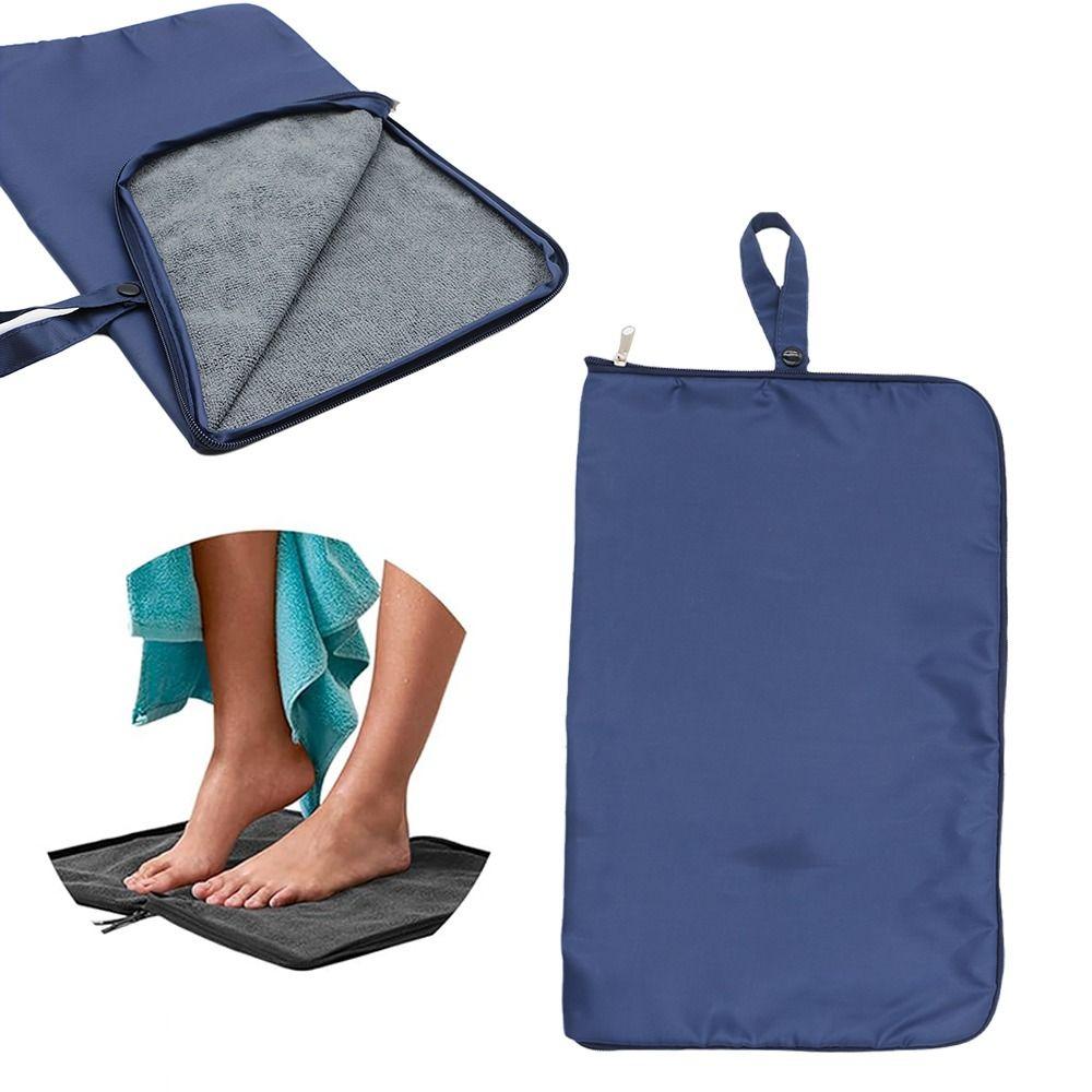 Solid Color Swimming Suit Pouch Zipper Closure Wet Bag for Swimsuit Multi-functional Swim Bag  Gym