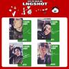 4 шт. LNGSHOT 1-й альбом SHOT CALLERS K4 Специальная карта POP-UP Магазин WVS Открытка RYUL WOOJIN LOUIS OHYUL Фанаты Яркие Карточки