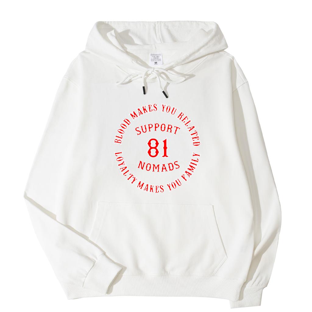 Толстовка унисекс с капюшоном Support 81 Nomads Hells Angels Лидер продаж N14