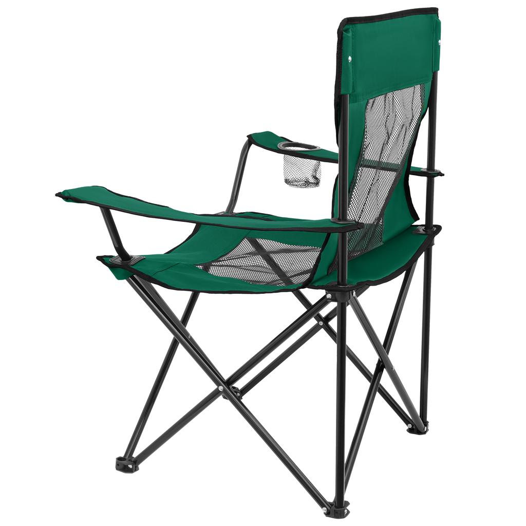 Nc3302 Nils Camp Green and Black Camping Chair