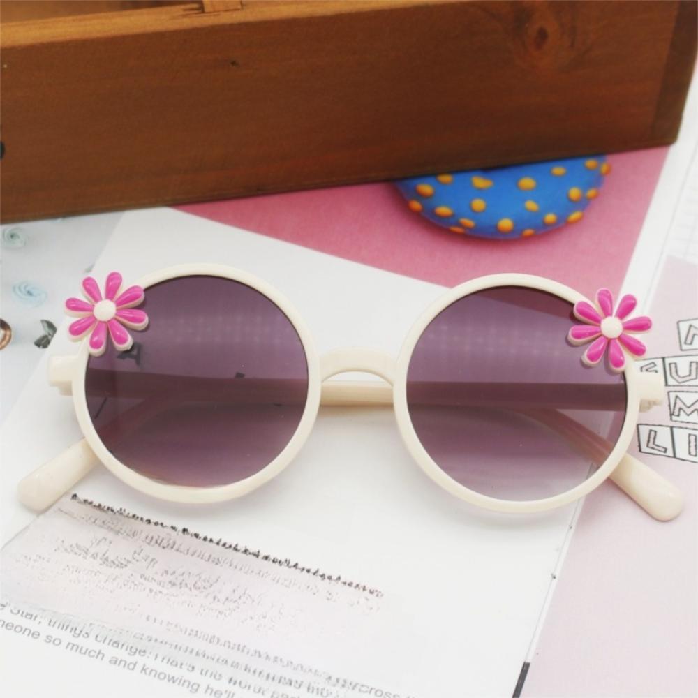 Shades Blocking Sunglasses Anti Radiation Glass Children Eyeglass Cool Flower Sunglasses Eyewear