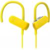 Audio Technica Sonicsport Wireless Earphones Waterproof Sports Bluetooth With Remote Control Mic Butterfly Yellow Ath Sport50bt Yl Butterfly Yellow