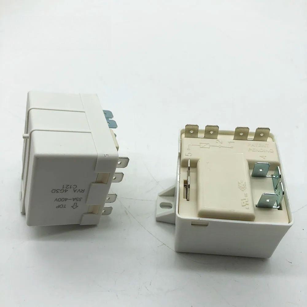 1 шт. Запчасти для льдогенератора 35A-400V RVA4G3D 3P 220V пусковое реле компрессора