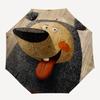 1pc Bear Tongue Automatic Open/close Umbrella, 8-Rib sturdy structure, Portable Travel Umbrella, Parties, Everyday Use,50