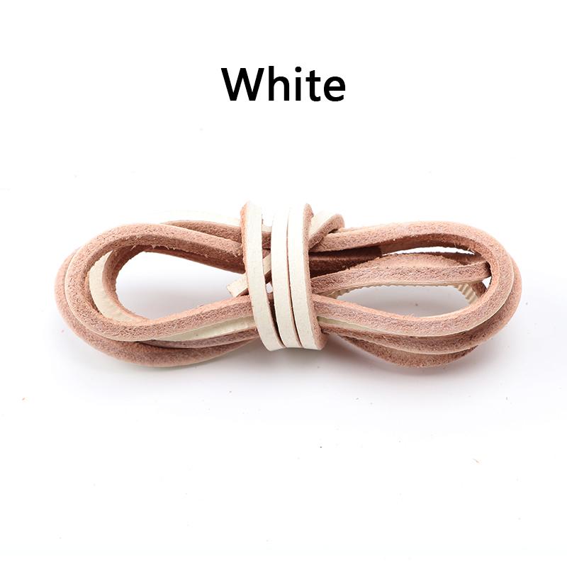 Новые высококачественные плоские шнурки однотонные кожаные шнурки для обуви классические разноцветные шнурки для повседневной обуви уличные шнурки для ботинок унисекс