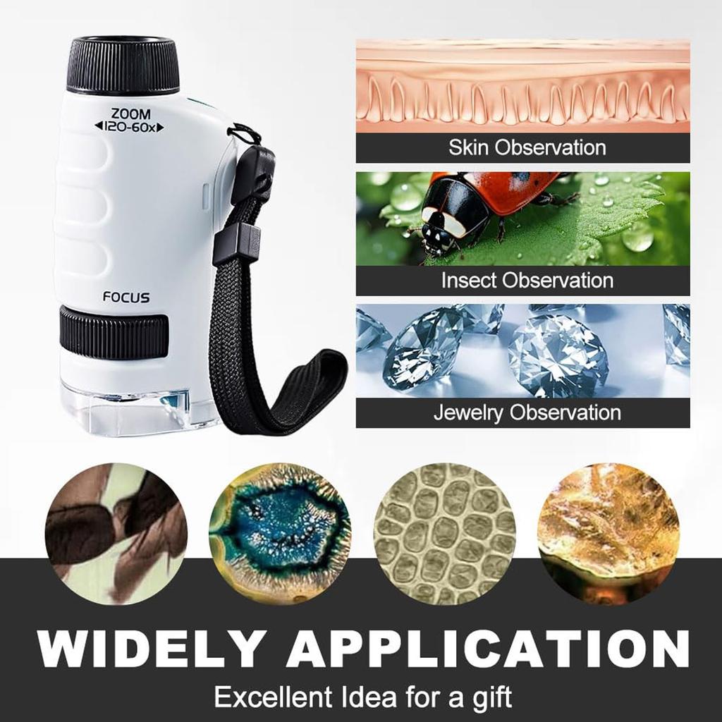 Microscope For Kids, Your Little Scientist Microscope Microscope For Kids, Kids Microscope Handheld Scope Portable