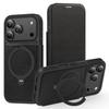 Applicable To IPhone17 ProMax Magnetic Snap Cell Phone Case Rotary Bracket Apple 16 Flip Leather Case Protection 15