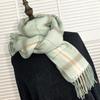 Autumn And Winter New Scarf Women'S Thickened Imitation Cashmere Versatile Student Friendly Shawl Long Checkered Scarf